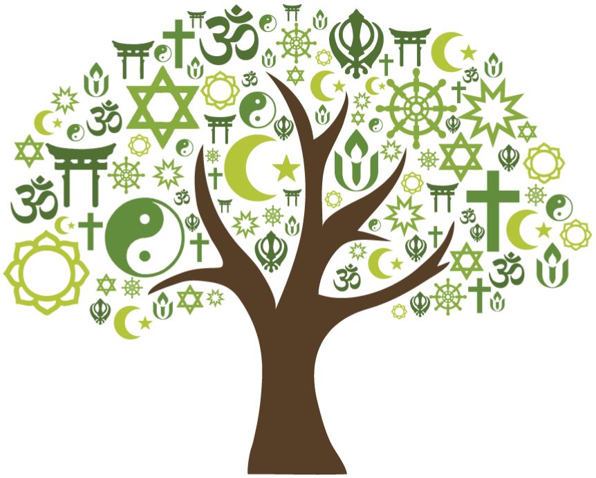 multi-faith tree - green - 862x691