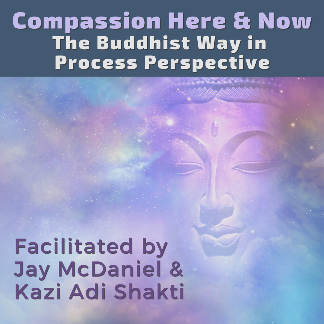 Compassion Here & Now: The Buddhist Way in Process Perspective facilitated by Jay McDaniel & Kazi Adi Shakti - Process & Faith